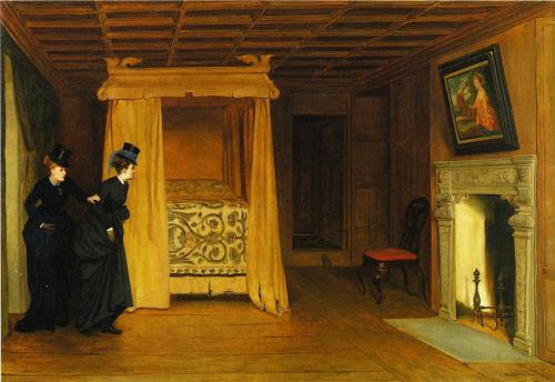 A Visit to the Haunted Chamber, 1869 by William Frederick Yeames (English, 1835&ndash;1918)