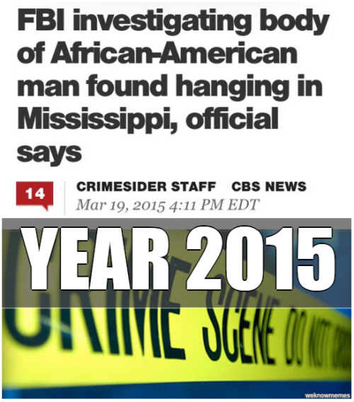 cleophatracominatya: capricious-muse: america-wakiewakie:FBI investigating body of black man [Otis B