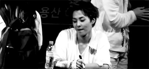 jinseook:Xiumin checking you out
