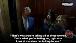 mediamattersforamerica: via CNN: A sexual assault survivor just confronted Sen. Jeff Flake, who announced he will vote to confirm Brett Kavanaugh: “Look at me and tell me that it doesn’t matter what happened to me, that you will let people like that