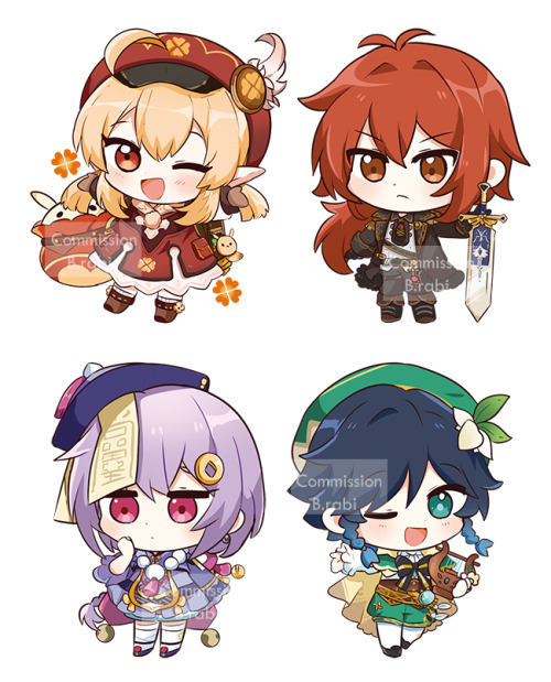 Chibi Genshin commissionCommission Info here>>    https://rabi.carrd.co/  