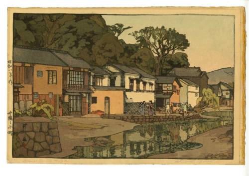 arelativenewcomer: Hiroshi Yoshida (1876–1950) was born in Kurume in Fukuoka prefecture. He st