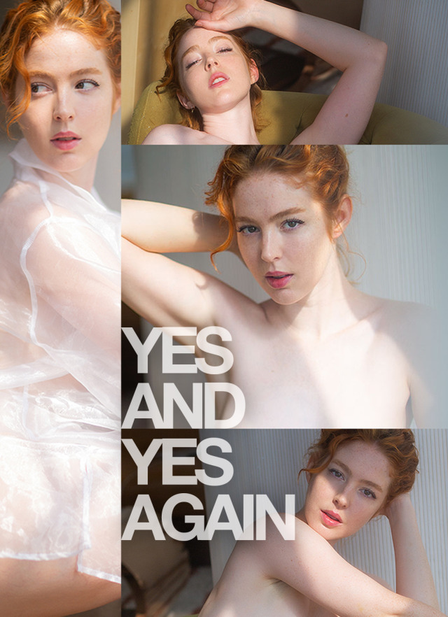 “Yes and Yes Again,” with Erna O'Hara, 2022Find this BRAND NEW, special series and all my uncensored photo sets only on my Patreon!-Find me on PATREON and INSTAGRAM