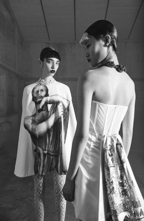 Lana Rost & Canlan Wang in “The High Life”, photographed by Francesco Brigida and st