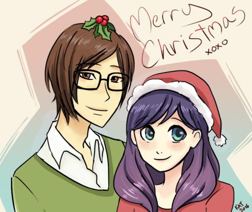 A Christmas gift for @shadowtale92 &lt;3This anime is so awesome!!