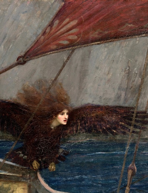 aqua-regia009:“Ulysses and the Sirens” (1891) - John William Waterhouse