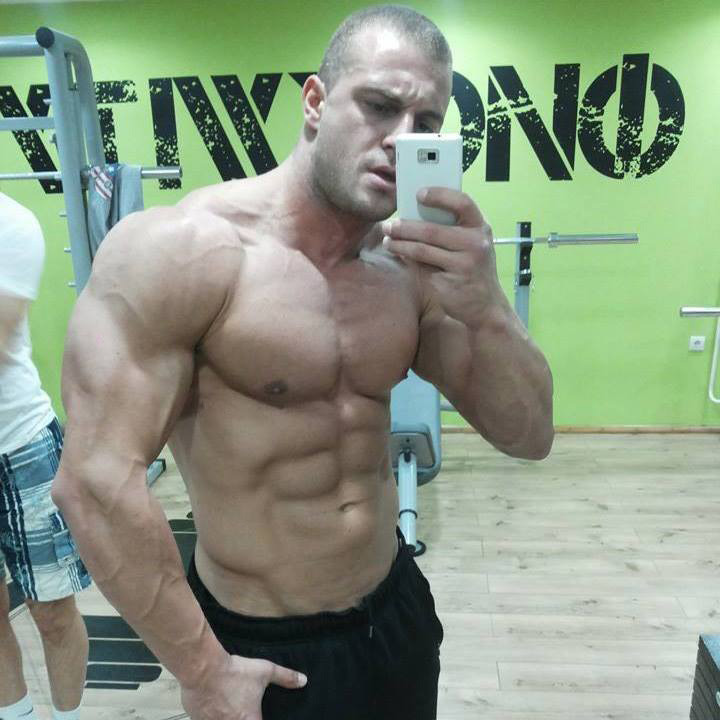serbian-muscle-men:Serbian fitness instructor Marko