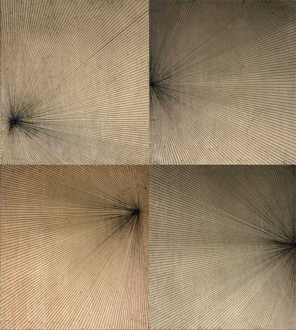 lafilleblanc:Catrin AnderssonFULL CIRCLE (I Won’t Let the Sun Go Down on Me), 2012Line