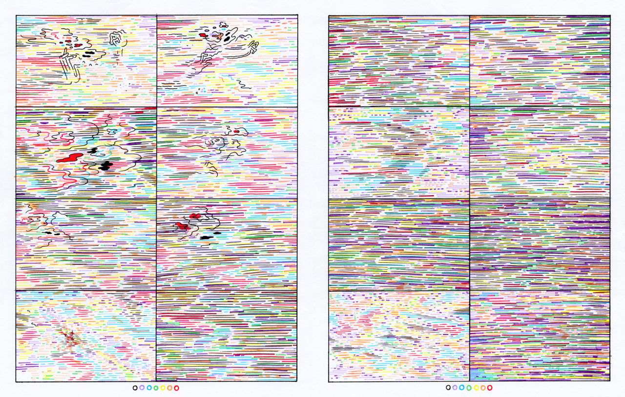 rowantedge:  Rowan Tedge - “Spectrum Jogger” Made for the Comics Workbook Composition