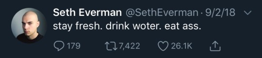 theshitpostcalligrapher:  setheverman: skidspace:  Seth Everman keeps trying to get me to eat ass  these tweets are but a fraction, for i am the alexandrian library of ass eating  local funnyman @setheverman inspires calligrapher to break out inks the