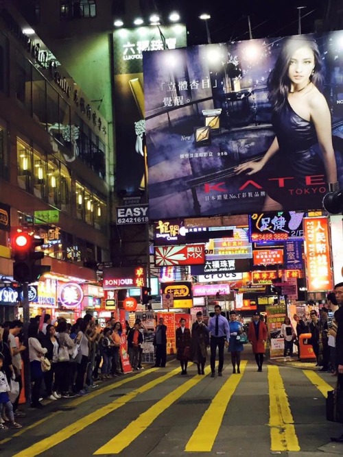 officialdavidgandy:   David Gandy stops traffic while shooting with British Airways in celebration of their 80 years of excellent service to Hong Kong.  David also attended a VIP gala at Hong Kong’s Liang Yi museum to mark the anniversary.   So damn