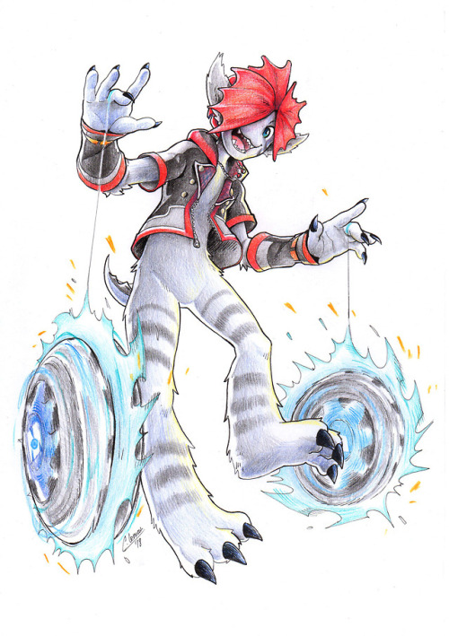 cathianemelian:Monster Sora is cute ! :3