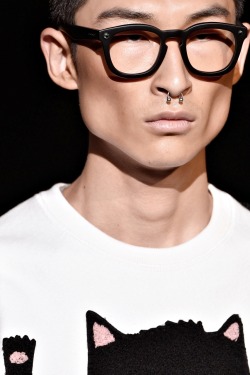 taur:  Kim Sang Woo at Dsquared2 ss15