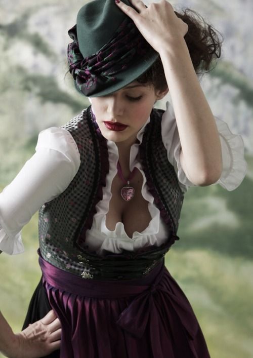 sartorialadventure: I have discovered the joy that is traditional Alpine dresses