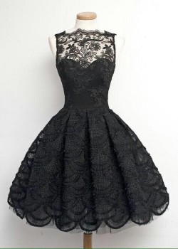 rainbowsnowlight:  Black dress