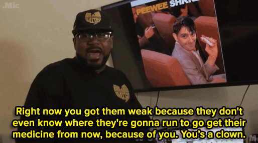 micdotcom:  Watch: Ghost drops the mic by bringing out his mother and sister to give