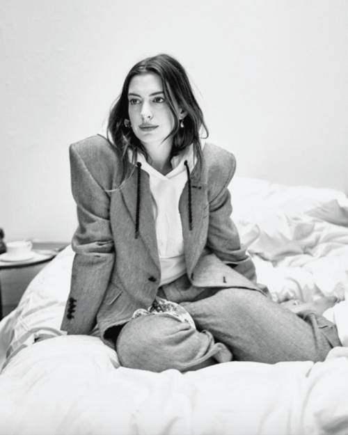 poisonedsequin: Anne Hathaway Glamour Magazine 2018