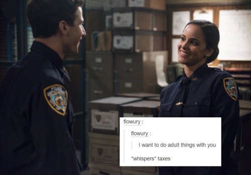 luna-and-mars:brooklyn nine-nine + text posts [14/?]: the story of Jake and Amybonus: