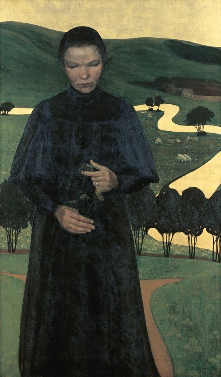 huariqueje:  The blind, Gjern    -     Ejnar Nielsen , 1896-98. Danish,1872