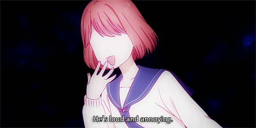 “Till now you’ve had poor taste in girls. All the girls you liked talked smack about you