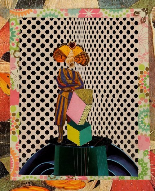 panthermodern23: Zah L’reshHandmade collage 2019#23godsGodform of Knowledge and Wisdom Keeper 