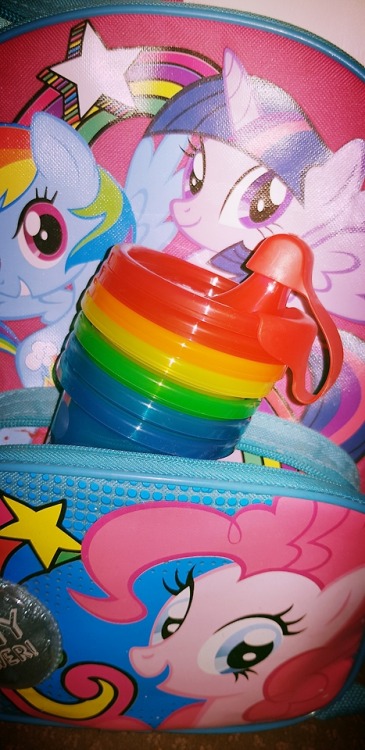 ❤ When cg gets you new rainbow sippies Thank you @softlittlesatyr 