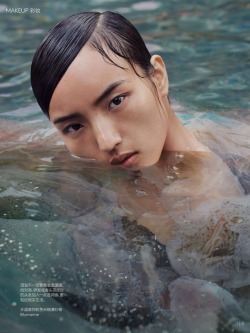 ibbyfashion:Luping Wang by Liz Collins, Vogue China