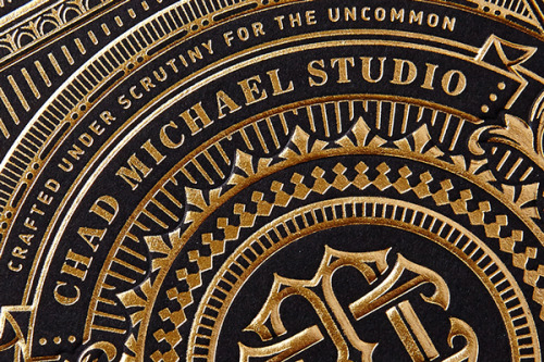 creative-curiosity-design:  Chad Michael Studio - by Chad Michael  Business cards printed by Studio On Fire Photos by Hannah Heinrich