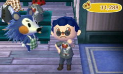 rutabeggar:  This is a Squigly shirt I ordered from Eightysixed more than a week ago. I still have no confirmation of it being sent to me just that it is waiting fulfillment. So I made it in animal crossing.   All I noticed was sonic