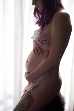 ashtaia:  Pregnant kitten  Photography by