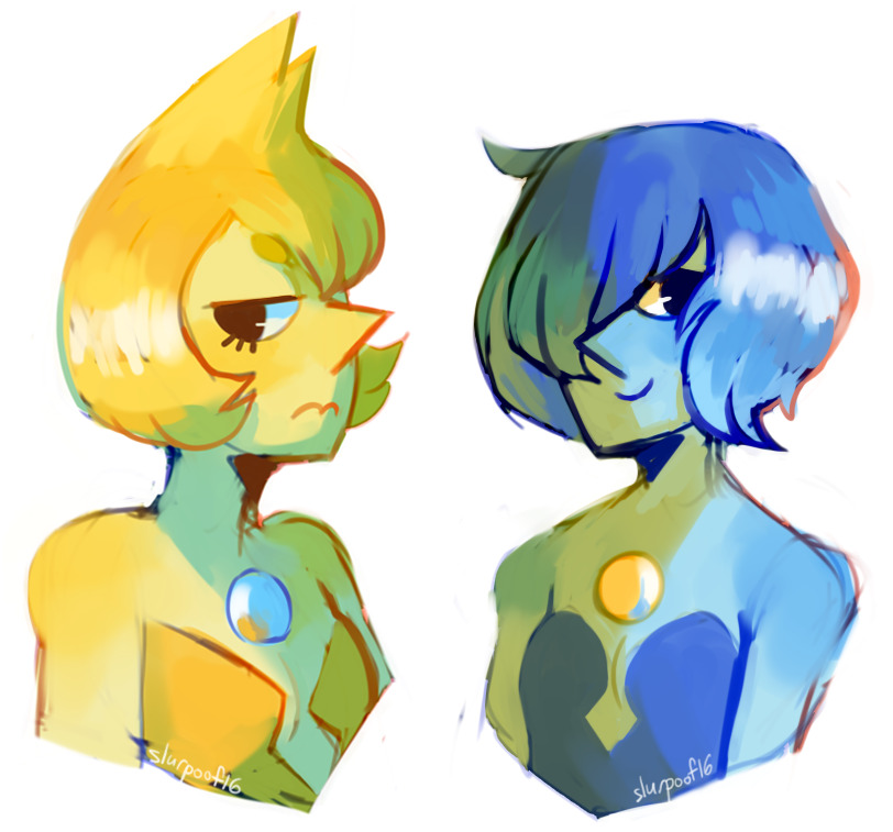 slurpoof:  SU doodles to break in my new cintiq! i’m already in love with it ♥♥