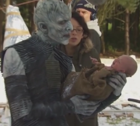 white walkers and babies
