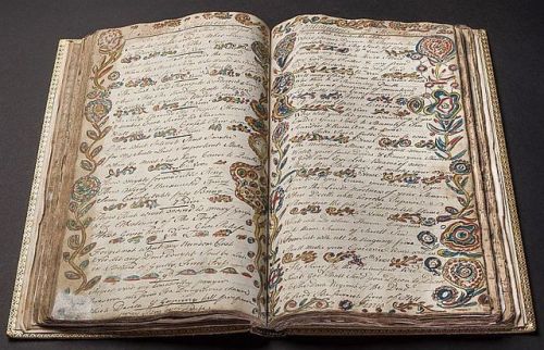 creatingmyownbookworldaroundme: Beautiful journal a British sailor called Henry Tiffin created this 