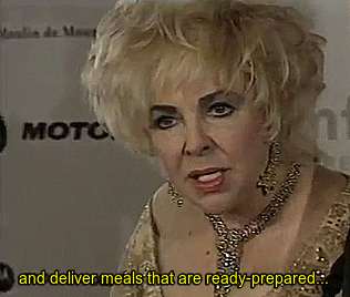 sparklejamesysparkle:Bristling with anger, Elizabeth Taylor puts the media on blast at an  amfAR    (American Foundation for AIDS Research)  fundraising gala in Cannes on May 24th, 2002 after a reporter stated “not everyone can afford to attend this