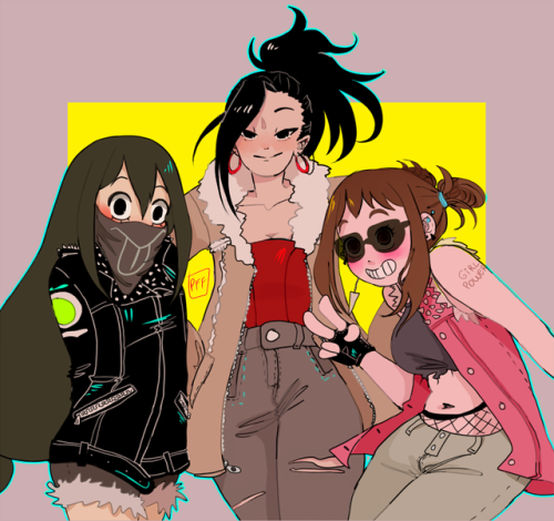 dorothywonderland:you know, I could draw them with their normal clothes but I mean… why should I?
