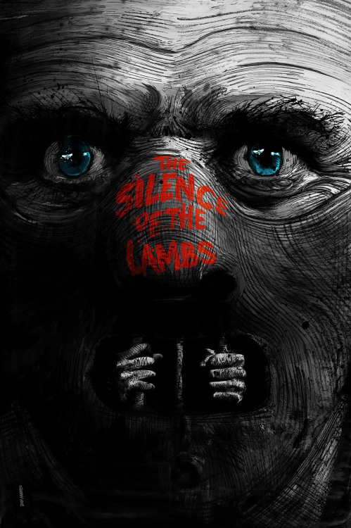 fuckyeahmovieposters: The Silence of the Lambs by Daniel Norris