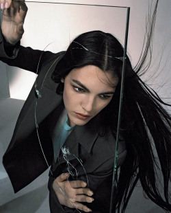 distantvoices:Vittoria Ceretti by Hugo Comte for Vogue Italia July 2019