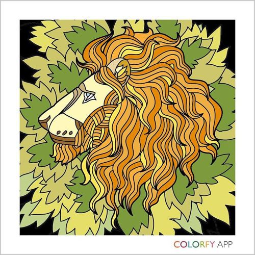 Lannister? #colorfy #colorfyapp #colors #animal #lion