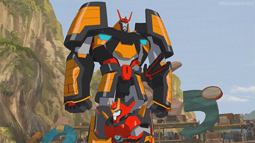 qweety:gokuma:littlechinesedoll:Transformers: Robots in Disguise 2015; Drift, Jetstorm and Slipstrea