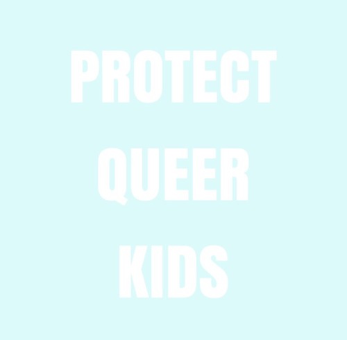 stxrlx:  Protect Queer Kids. 