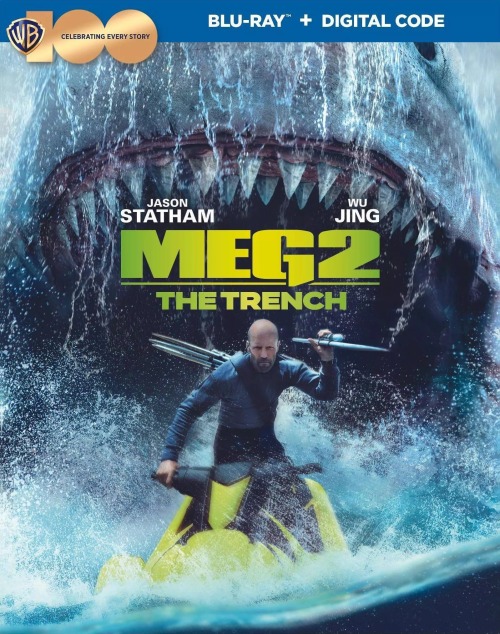 Meg 2: The Trench Best Buy Exclusive 4K + Blu-ray Steelbook