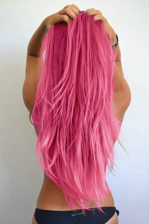bimbotrainingacademy:  Appropriately pink at the Bimbo Training Academy. 