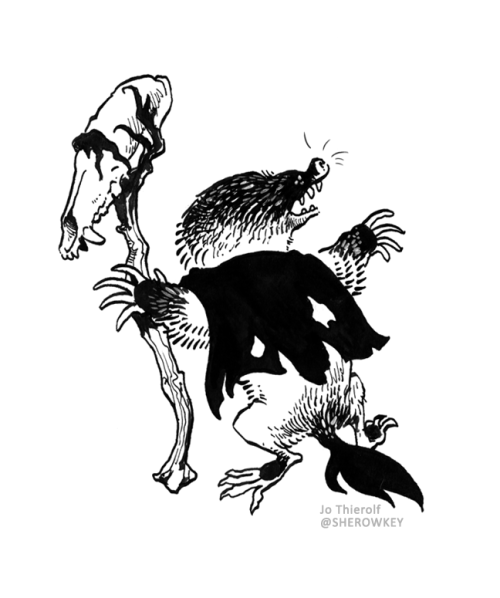 shrew-mole-creatures from late 2021, fiddling with ink. Used Deleter 3 Ink (so, so wonderful ),
