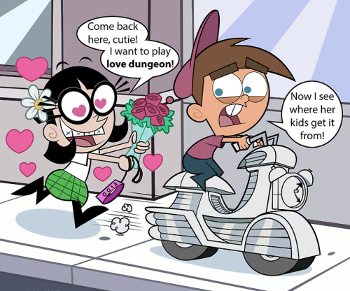 toonberculosis: Meeting Nicky in the Past (Fairly Oddparents)  I was reading up on Nicky (Vicky and 
