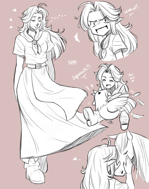 cladmented:  Malon doodles~ 