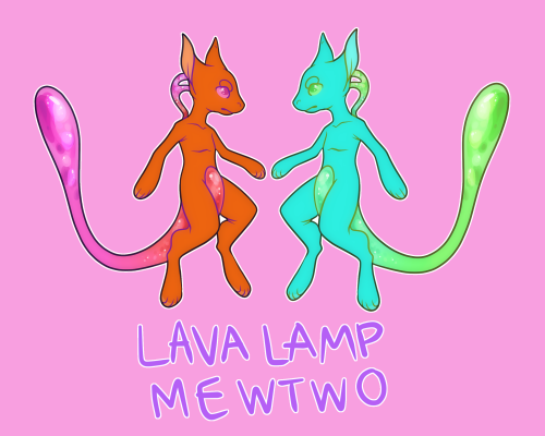 askshinylugia: ☣️ LAVA LAMP MEWTWO REF V.2 ☢️ outdated ref here info below the cut! Keep reading 
