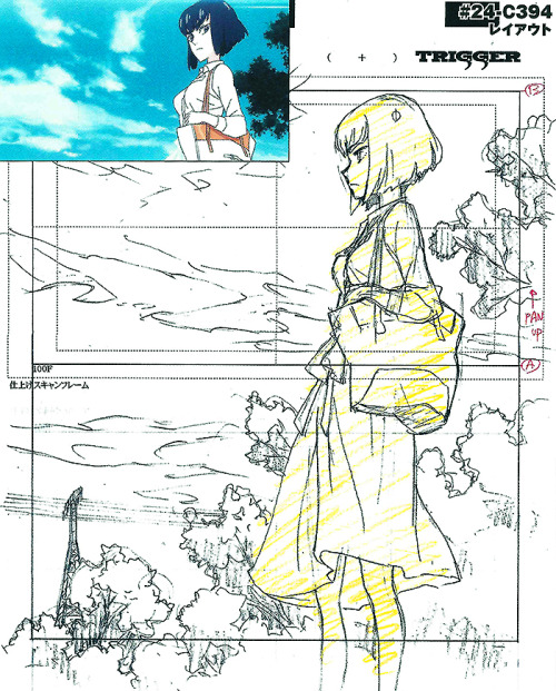 h0saki: Beautiful keyframes of Kill la Kill’s epilogue! Taken from the KlK Key Art Collection 