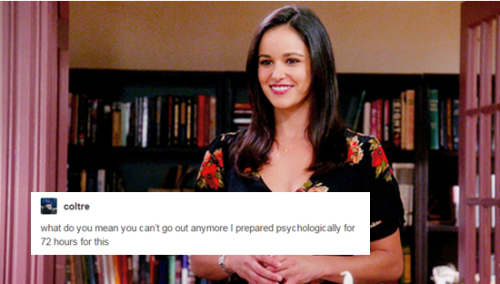 pluckyyoungdonna: phil-the-stone: Amy Santiago: Significantly Less Of A Human Disaster Than Her Boyf