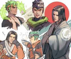 hage2013:  shimada bro doodles!