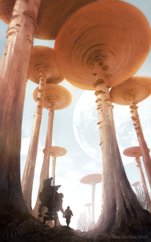 Great Concept Art Piece By Neil Blevins
